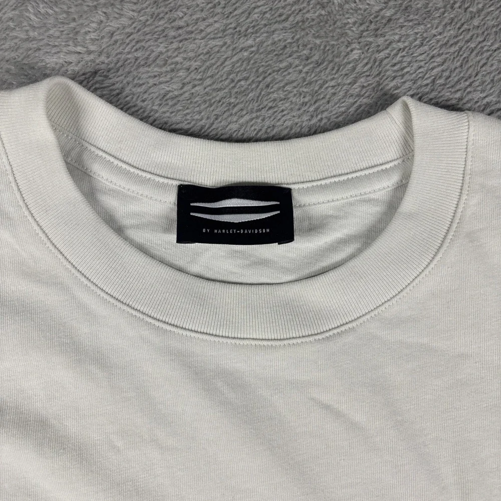 Harley Davidson Bar and Shield‎ Classic 1's T-Shirt Beige Men's Size Small